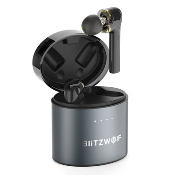 BlitzWolf® BW-FYE8 TWS bluetooth 5.0 Earphone QCC3020 Graphene Dual Dynamic Driver Touch Control Hands-free Headphone